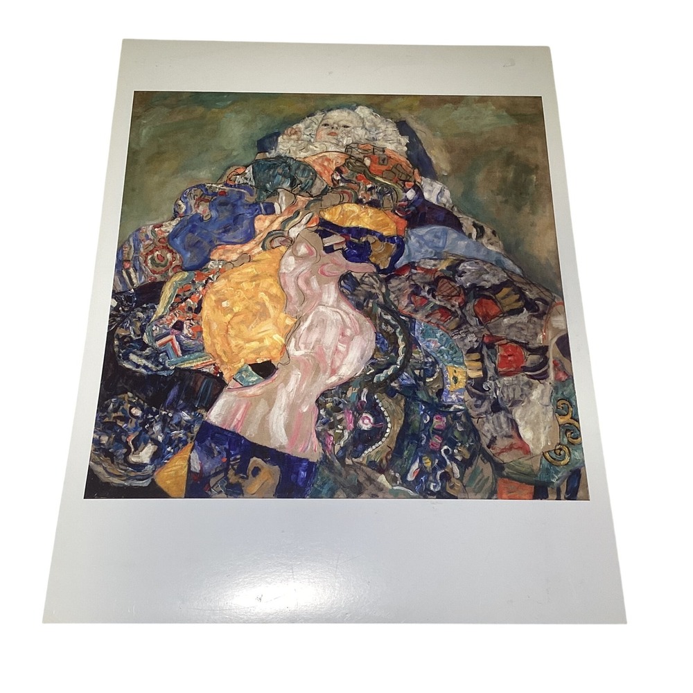 Gustav Klimt Baby Cradle 1917 Taschen Art Print 10x13 Austrian Symbolism Modern